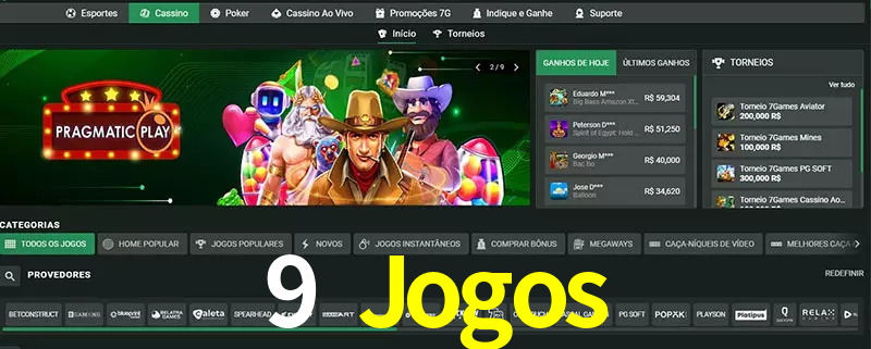 cassino 9 Jogos